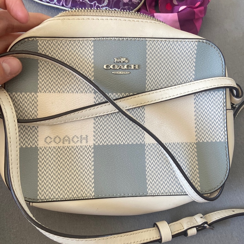 Coach cross body purse